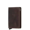 Pasjeshouders|Creditcardhouders>Secrid Slimwallet Portemonnee Vintage chocolate