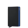 Pasjeshouders|Creditcardhouders>Secrid Slimwallet Portemonnee Matte black & blue
