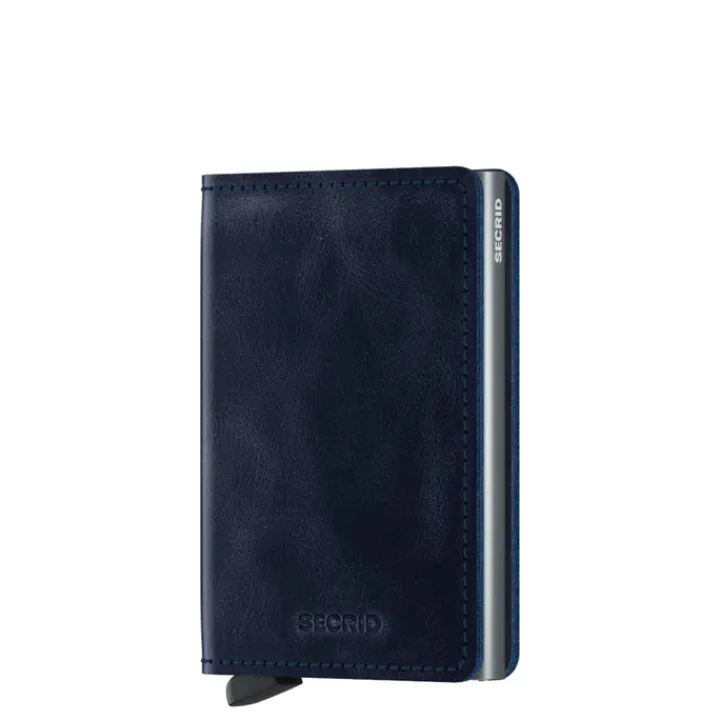 Pasjeshouders|Creditcardhouders>Secrid Slimwallet Portemonnee Vintage blue