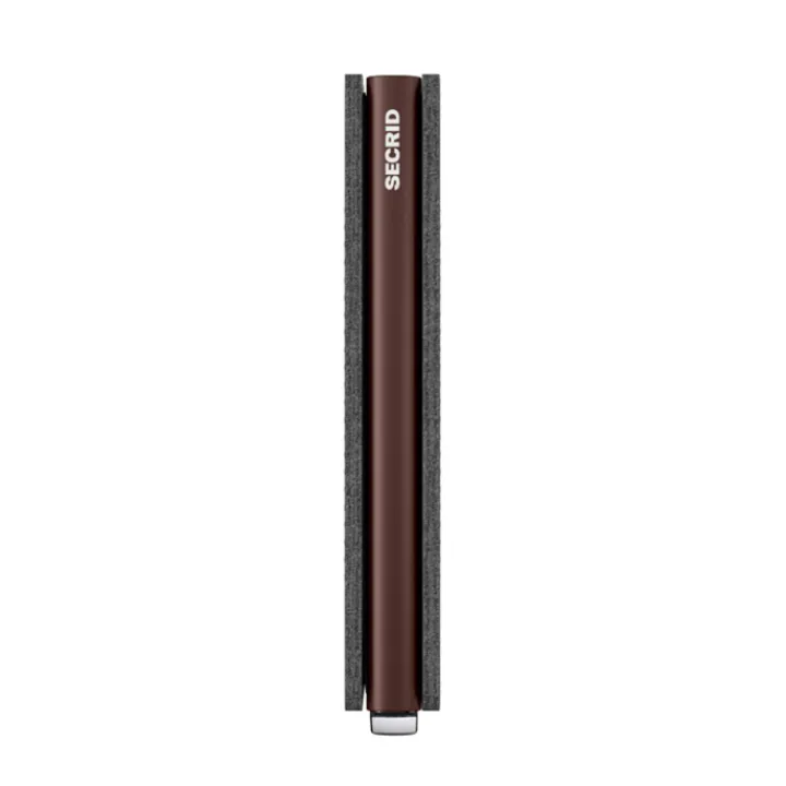 Pasjeshouders|Creditcardhouders>Secrid Slimwallet Portemonnee Dusk dark brown