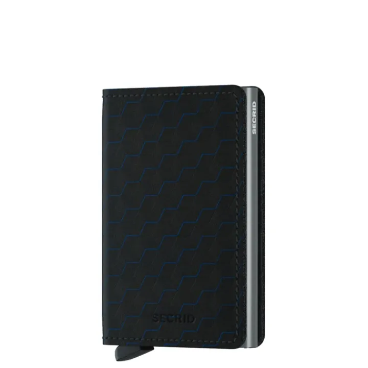 Creditcardhouders|Rfid Portemonnees>Secrid Slimwallet Portemonnee Optical black & titanium