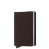 Creditcardhouders|Rfid Portemonnees>Secrid Slimwallet Portemonnee Original dark brown