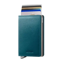 Pasjeshouders|Creditcardhouders>Secrid Slimwallet Portemonnee Dusk teal