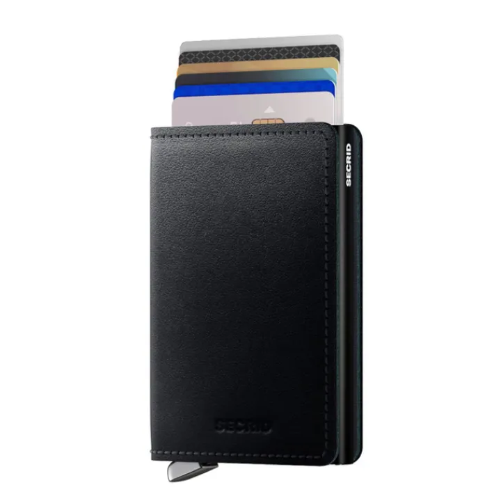 Pasjeshouders|Creditcardhouders>Secrid Slimwallet Portemonnee Dusk black