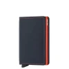 Pasjeshouders|Creditcardhouders>Secrid Slimwallet Portemonnee Matte night blue & orange