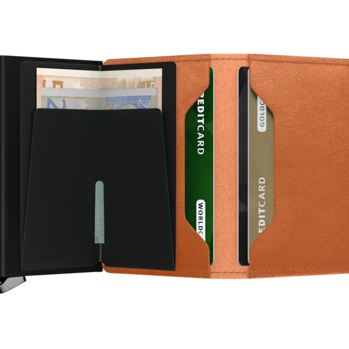 Pasjeshouders|Creditcardhouders>Secrid Slimwallet Premium Basco cognac