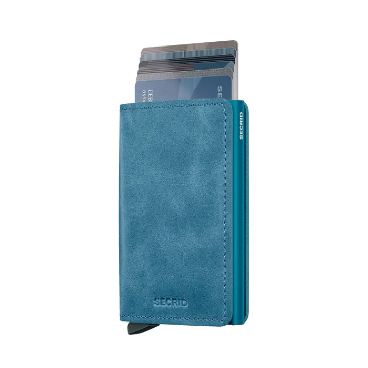 Pasjeshouders|Creditcardhouders>Secrid Slimwallet Vintage teal
