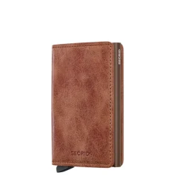 Pasjeshouders|Creditcardhouders>Secrid Slimwallet Vintage cognac-brown