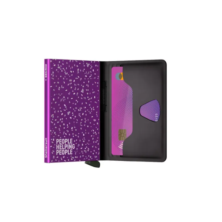 Pasjeshouders|Creditcardhouders>Secrid x Sheltersuit Bandwallet TPU black-fuchsia