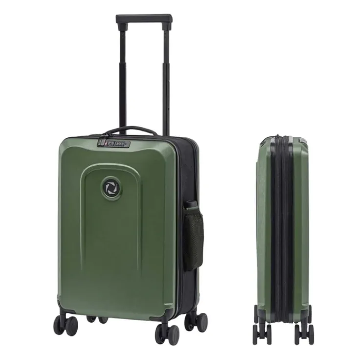 Klm Trolleys|Handbagage Trolleys>Senz Foldaway Carry On Trolley 55 dark forest