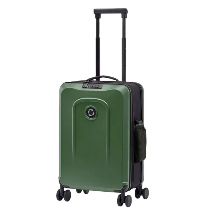 Klm Trolleys|Handbagage Trolleys>Senz Foldaway Carry On Trolley 55 dark forest