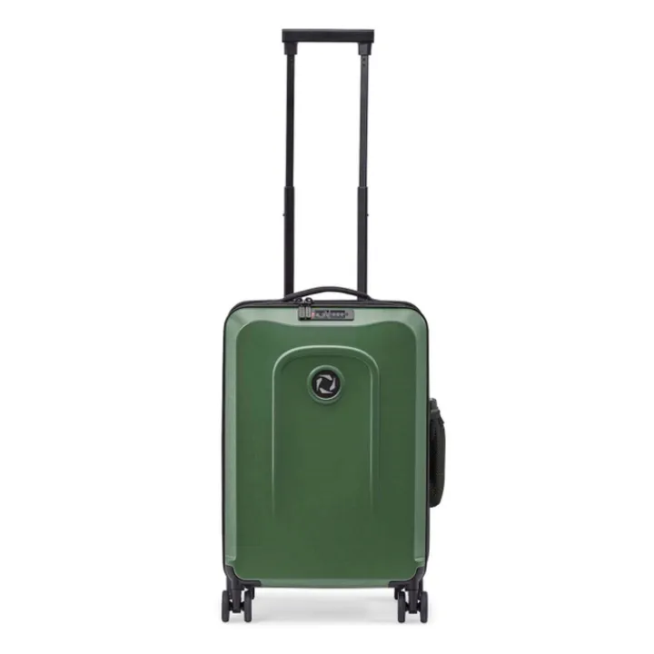 Klm Trolleys|Handbagage Trolleys>Senz Foldaway Carry On Trolley 55 dark forest
