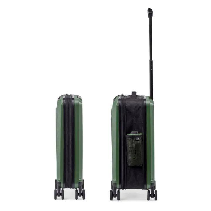 Klm Trolleys|Handbagage Trolleys>Senz Foldaway Carry On Trolley 55 dark forest