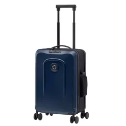 Klm Trolleys|Handbagage Trolleys>Senz Foldaway Carry On Trolley 55 midnight blue