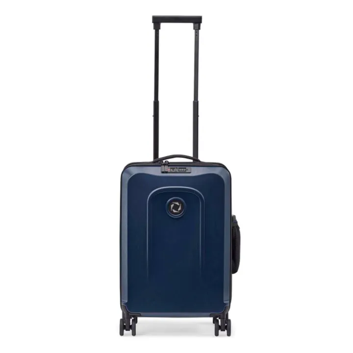 Klm Trolleys|Handbagage Trolleys>Senz Foldaway Carry On Trolley 55 midnight blue