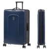 Harde Koffers|Reiskoffers>Senz Foldaway Check-In Trolley Large midnight blue