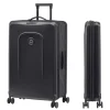 Harde Koffers|Reiskoffers>Senz Foldaway Check-In Trolley Large pure black