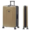 Harde Koffers|Reiskoffers>Senz Foldaway Check-In Trolley Large champagne brown