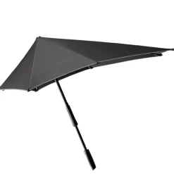 Paraplu'S>Senz Large Stick Stormparaplu black reflective