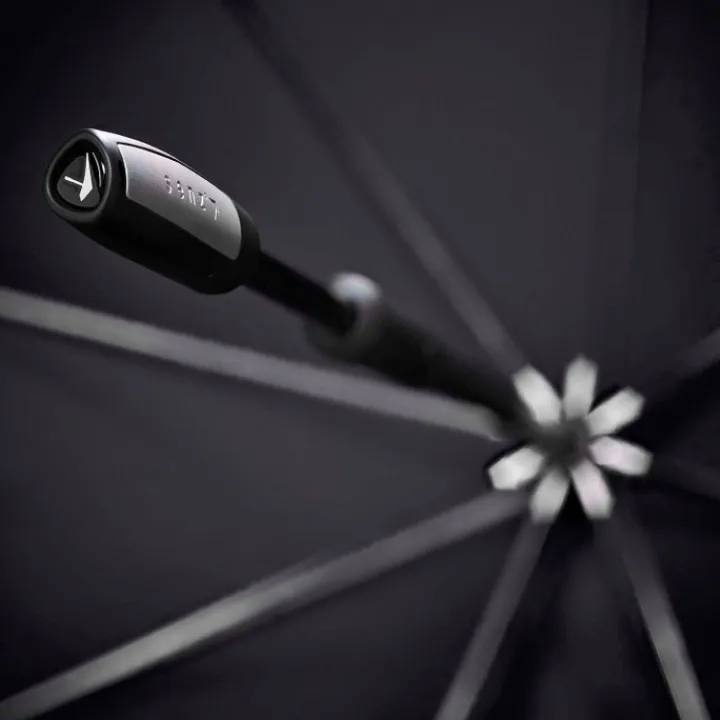 Paraplu'S>Senz Large Stick Stormparaplu pure black