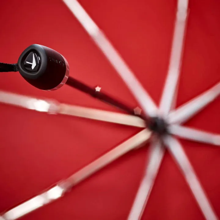 Paraplu'S>Senz Manual Opvouwbare Stormparaplu passion red