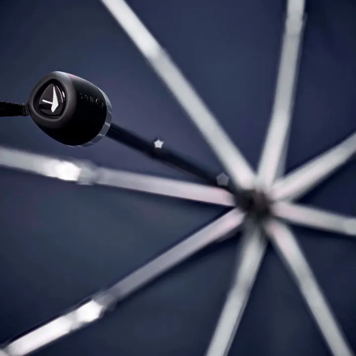 Paraplu'S>Senz Manual Opvouwbare Stormparaplu midnight blue