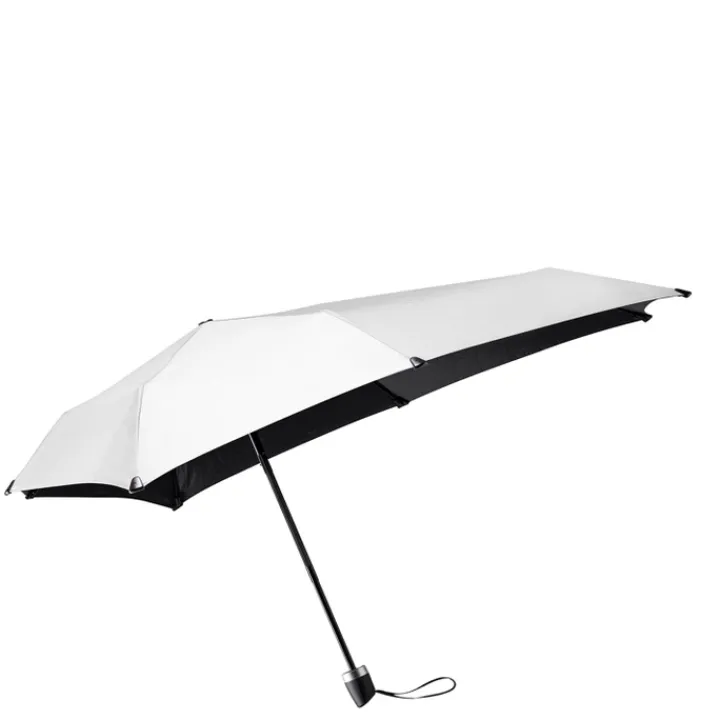 Paraplu'S>Senz Manual Opvouwbare Stormparaplu shiny silver