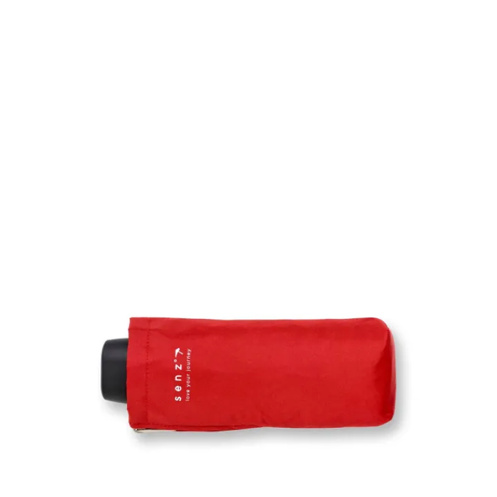 Paraplu'S>Senz Micro Manual Opvouwbare Stormparaplu passion red