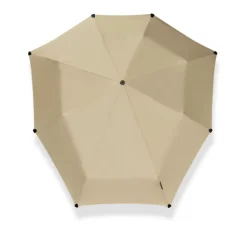 Paraplu'S>Senz Mini Automatic Foldable Storm Umbrella champagne brown