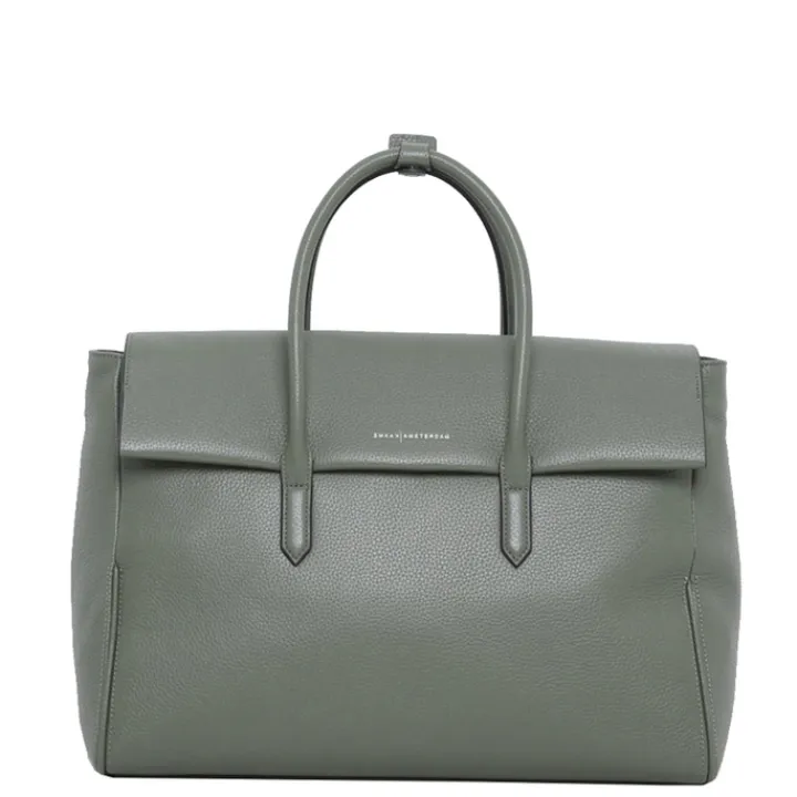 Schoudertassen|Handtassen>Smaak Amsterdam Barbra XL Workbag pine