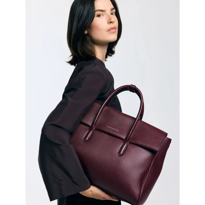 Schoudertassen|Handtassen>Smaak Amsterdam Barbra XL Workbag bordeaux