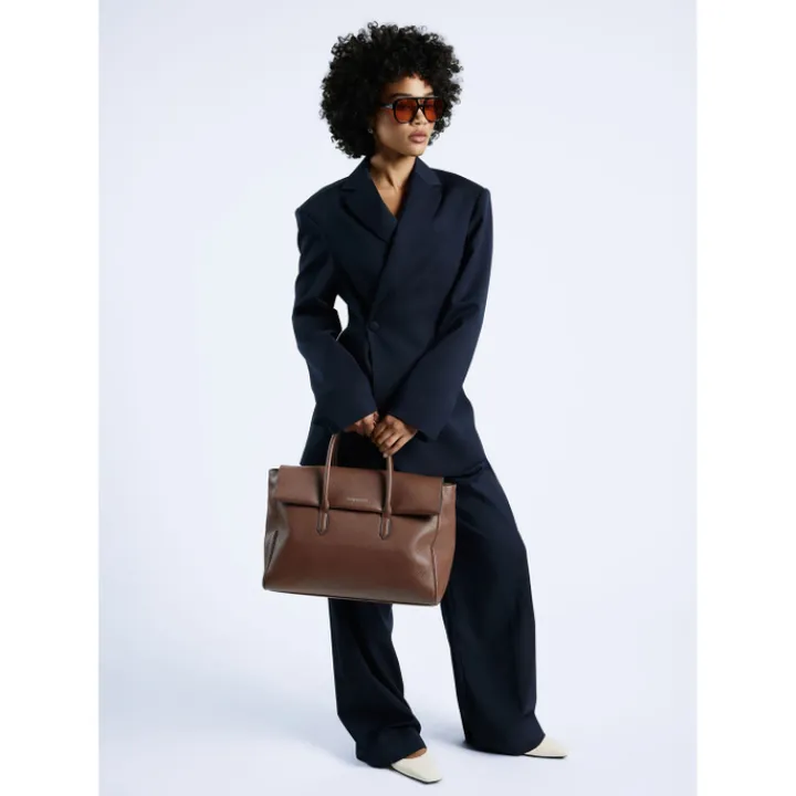 Schoudertassen|Handtassen>Smaak Amsterdam Barbra XL Workingbag camel