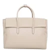 Schoudertassen|Handtassen>Smaak Amsterdam Barbra XL Workingbag limestone