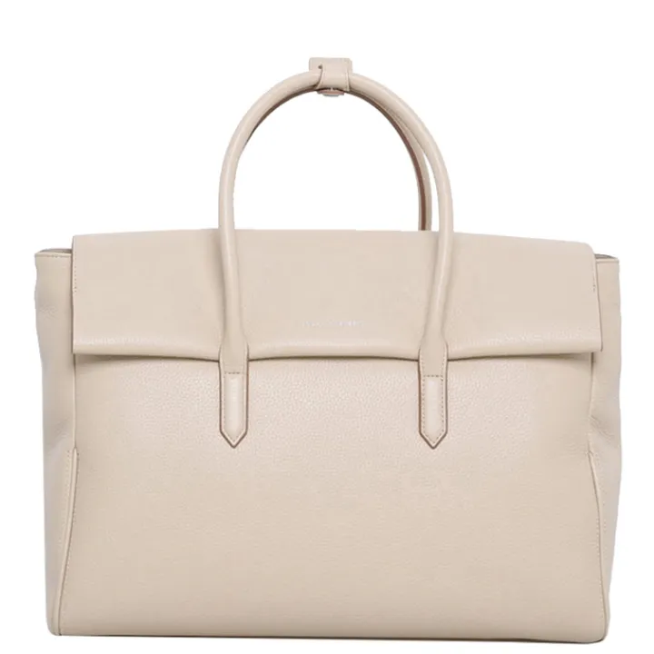 Schoudertassen|Handtassen>Smaak Amsterdam Barbra XL Workingbag limestone