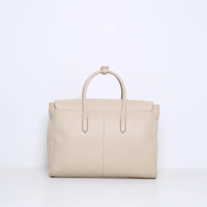 Schoudertassen|Handtassen>Smaak Amsterdam Barbra XL Workingbag limestone