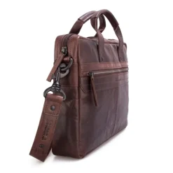 Herentassen|13 Inch Laptoptassen>Spikes & Sparrow Briefcase black II
