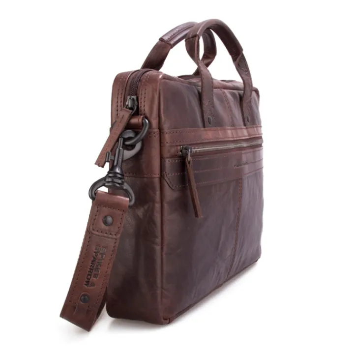 Herentassen|13 Inch Laptoptassen>Spikes & Sparrow Briefcase black II