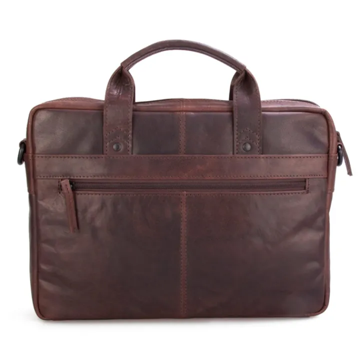 Herentassen|13 Inch Laptoptassen>Spikes & Sparrow Briefcase black II