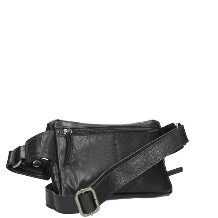 Heuptassen>Spikes & Sparrow Bronco Heuptas black
