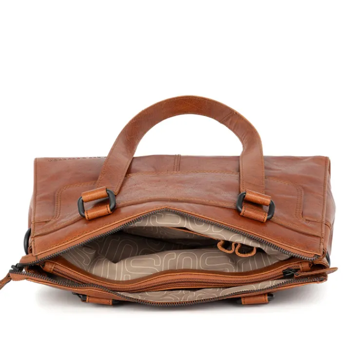 Schoudertassen|Crossbody>Spikes & Sparrow Elbertina Crossbody brandy