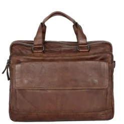 Herentassen|15.6 Inch Laptoptassen>Spikes & Sparrow Kevin Business Laptopbag 15.6" brown