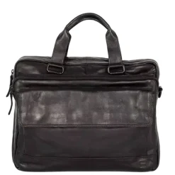 Herentassen|15.6 Inch Laptoptassen>Spikes & Sparrow Kevin Business Laptopbag 15.6" black
