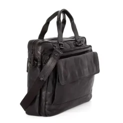 Herentassen|15.6 Inch Laptoptassen>Spikes & Sparrow Kevin Business Laptopbag 15.6" black