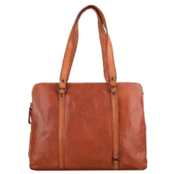 14 Inch Laptoptassen|Laptop Schoudertassen>Spikes & Sparrow Laptop Shoulderbag brandy II