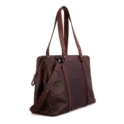 14 Inch Laptoptassen|Laptop Schoudertassen>Spikes & Sparrow Laptop Shoulderbag brandy II