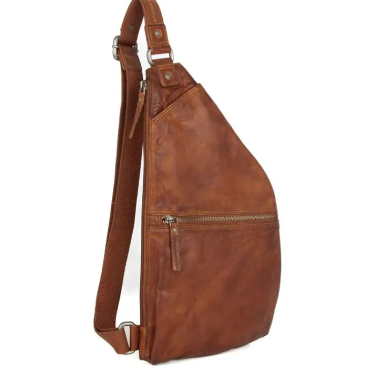 Sling Bags|Herentassen>Spikes & Sparrow Reese Slingbag brandy