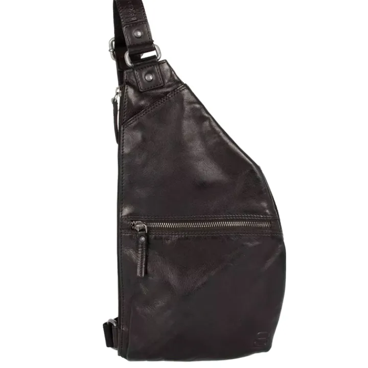 Sling Bags|Herentassen>Spikes & Sparrow Reese Slingbag black