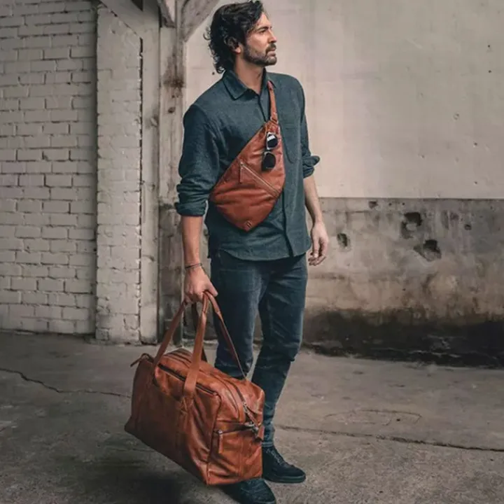 Sling Bags|Herentassen>Spikes & Sparrow Reese Slingbag black