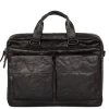 Herentassen|17 Inch Laptoptassen>Spikes & Sparrow Robert Businessbag 17" black