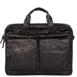 Herentassen|17 Inch Laptoptassen>Spikes & Sparrow Robert Businessbag 17" black